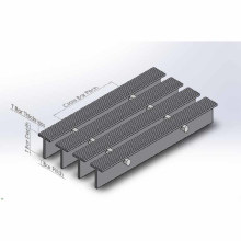 High Quality Roof Safety Walkway Aluminum Grating Prices, Steel Grating Walkway for Stairs